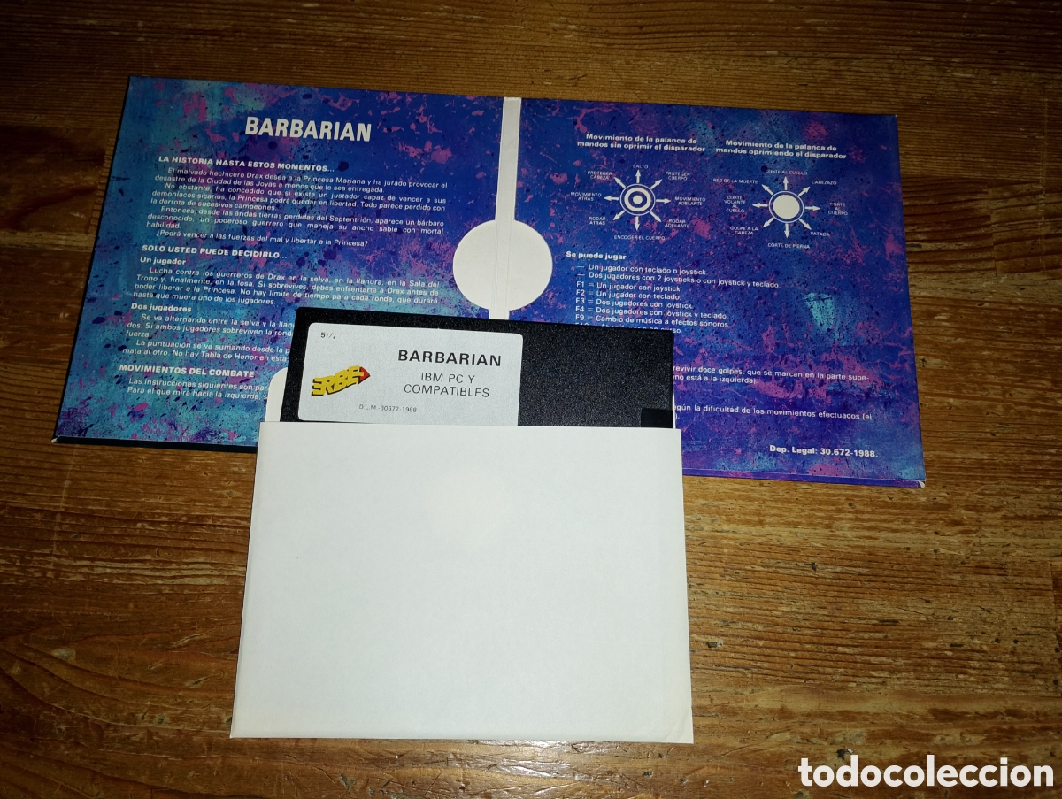 Videojuegos y consolas: BARBARIAN - EL GUERRERO DEFINITIVO - Foto 2