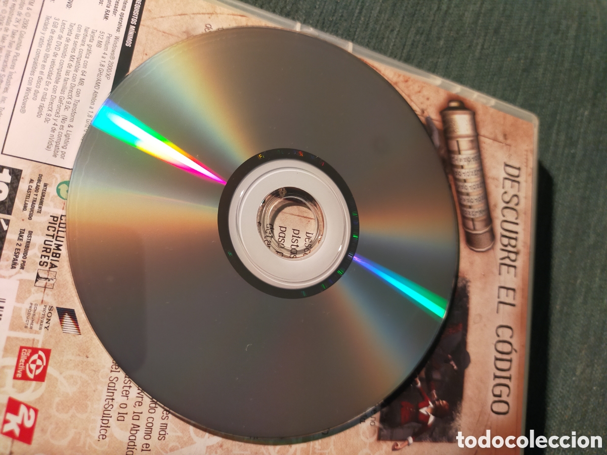 Videojuegos y consolas: PC DVD El C&oacute;digo Da Vinci Juego - Foto 4