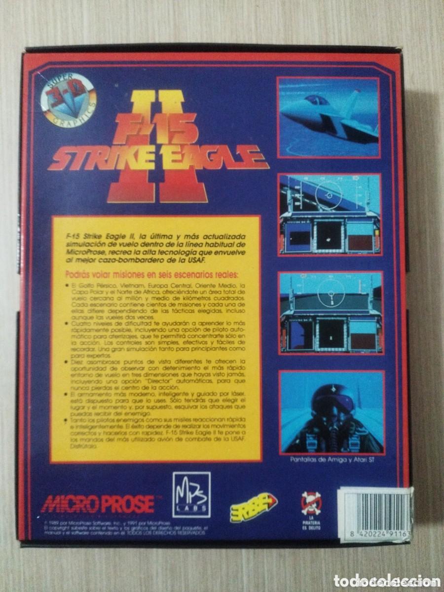 Videojuegos y consolas: F-15 Strike Eagle II - MicroProse (1989) - PC - Foto 2