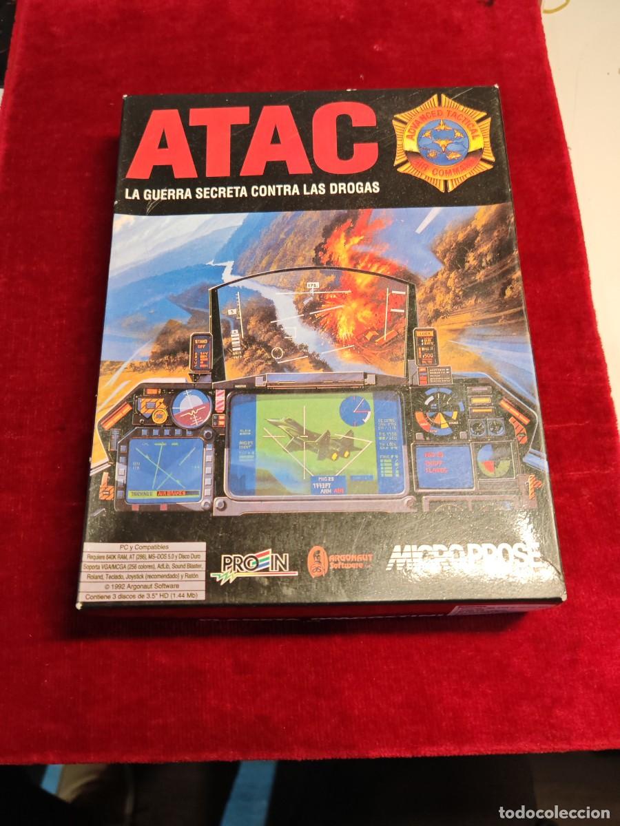 Videojuegos y consolas: Juego pc atac con caja buen estado - Foto 1