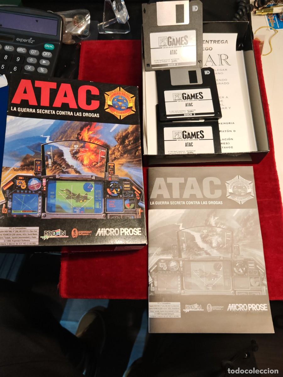 Videojuegos y consolas: Juego pc atac con caja buen estado - Foto 2