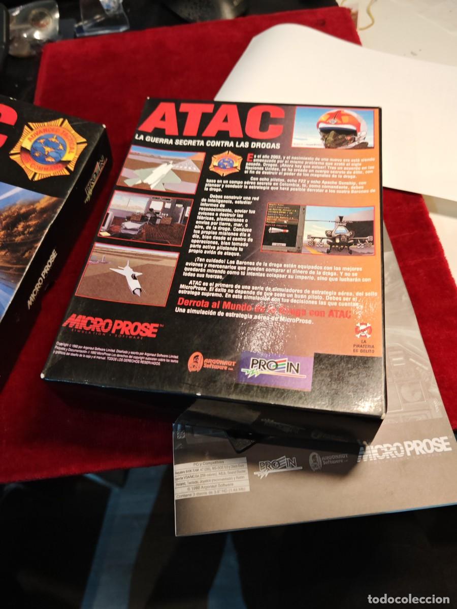 Videojuegos y consolas: Juego pc atac con caja buen estado - Foto 6