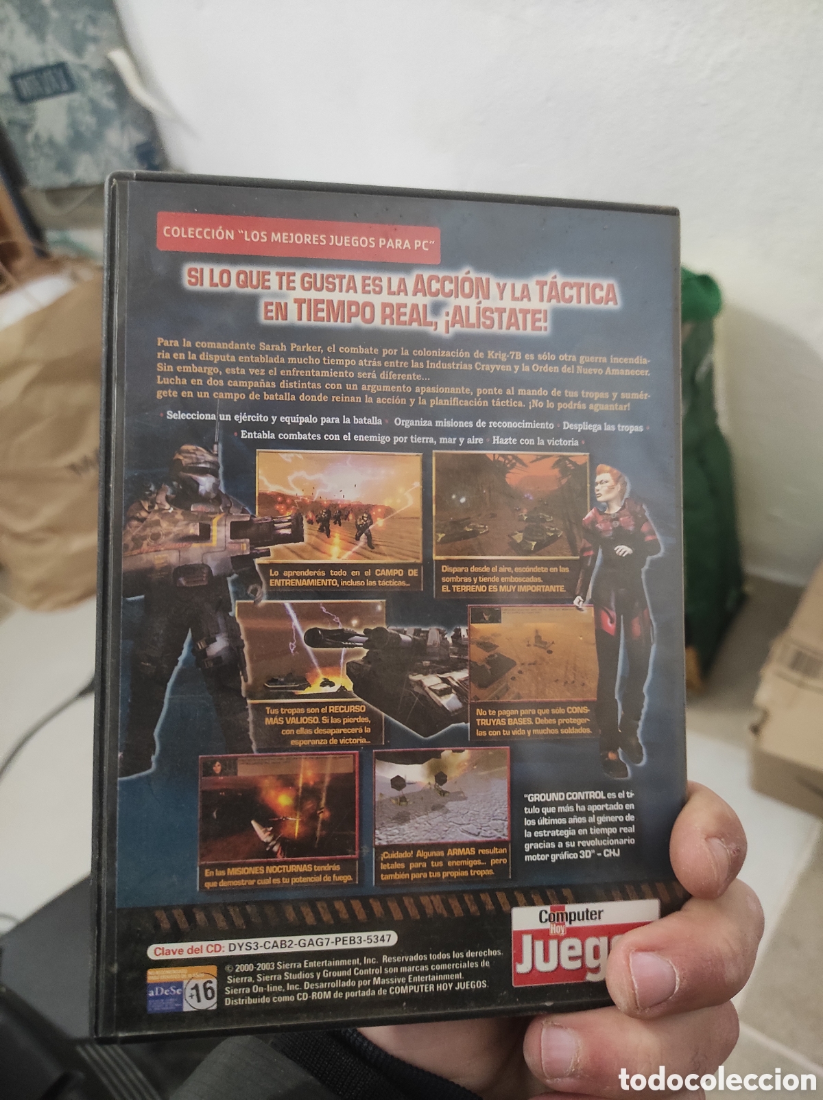 Videojuegos y consolas: Juego Pc Ground Control (PEDIDO MINIMO 4&euro;) - Foto 2