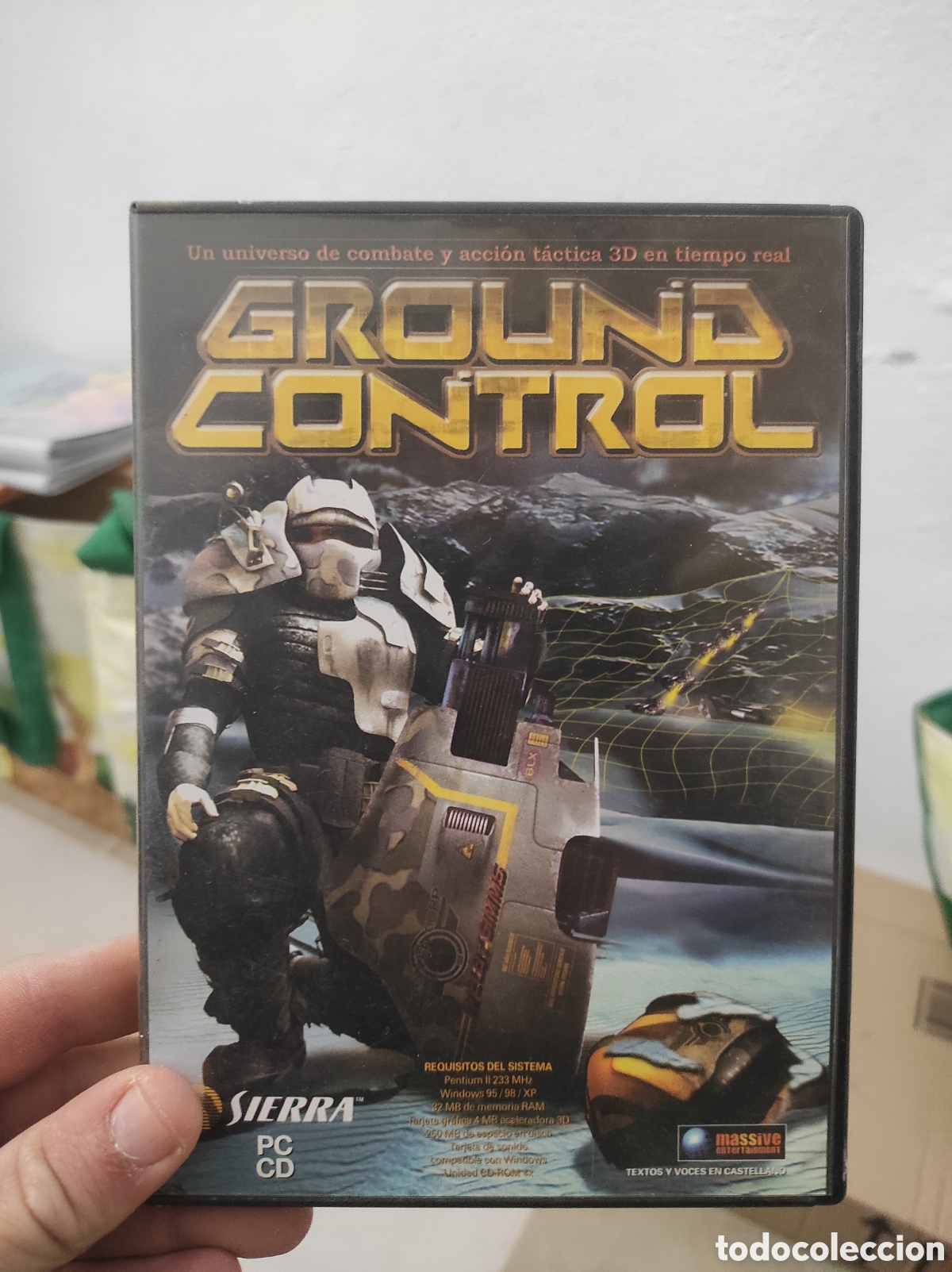 Videojuegos y consolas: Juego Pc Ground Control (PEDIDO MINIMO 4&euro;) - Foto 1