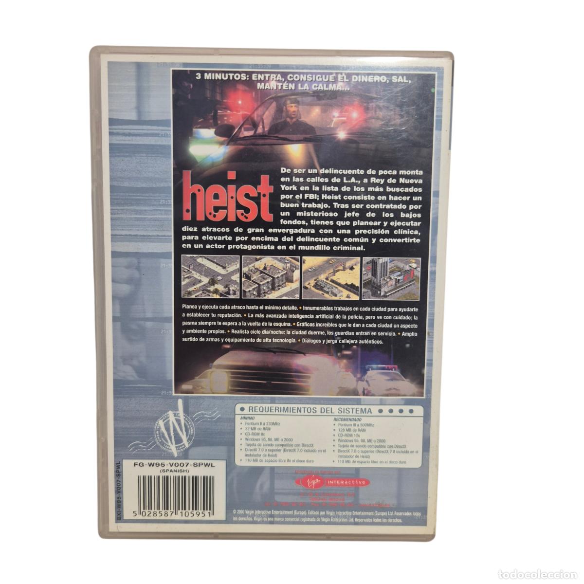 Videojuegos y consolas: Heist - Version integra en castellano - Juego para pc - Foto 2