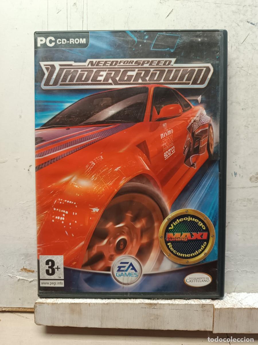 Videojuegos y consolas: NEED FOR SPEED UNDERGROUND JUEGO DE EA GAMES PARA PC - Foto 1