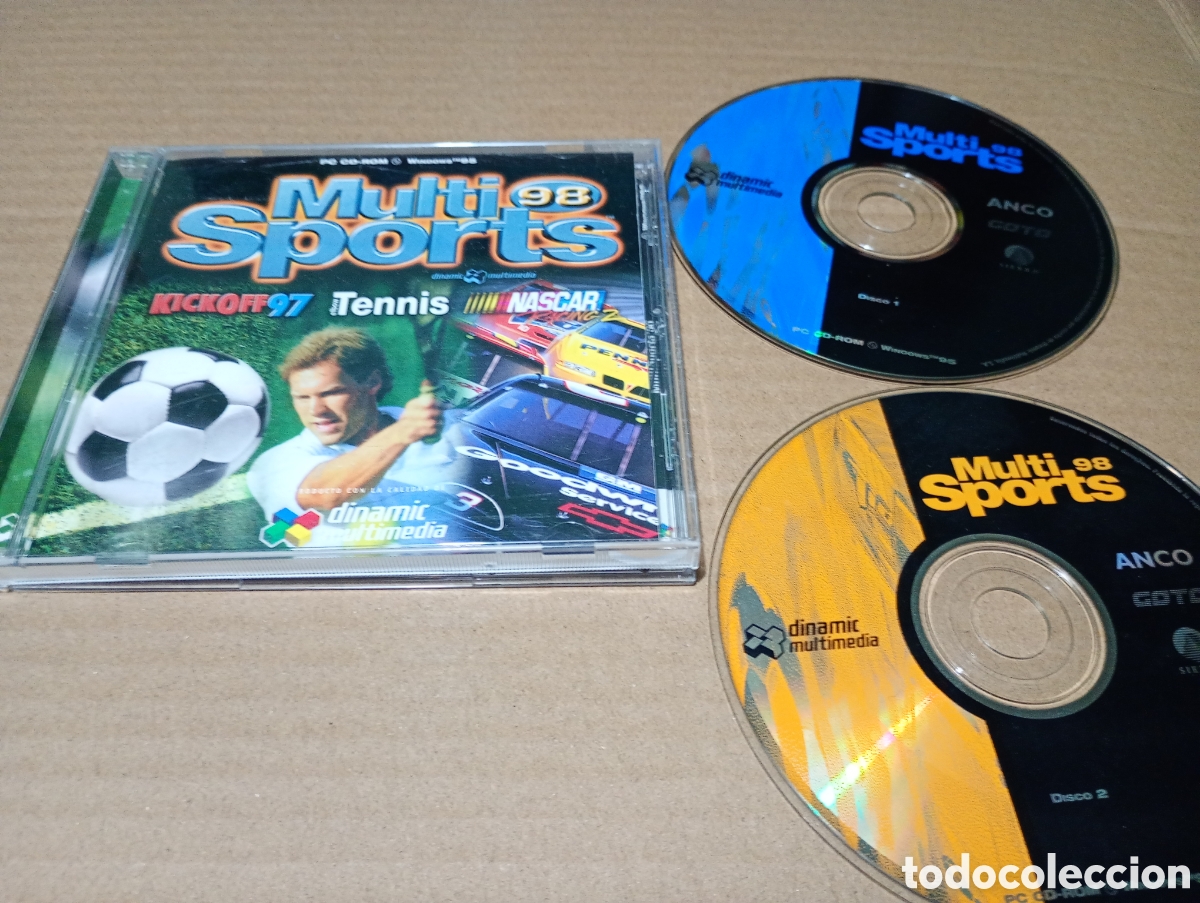 Videojuegos y consolas: Multi Sports 98 PC CD ROM - Foto 1