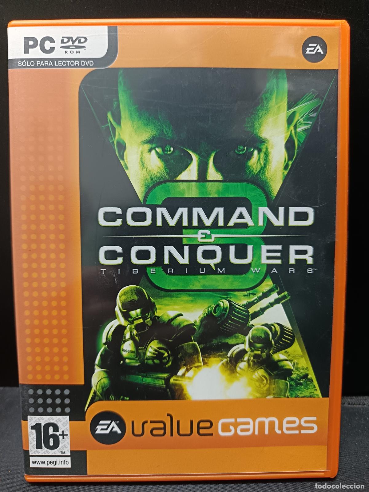 Videojuegos y consolas: COMMAND & CONQUER 3. Tiberium Wars. PC DVD - Foto 1