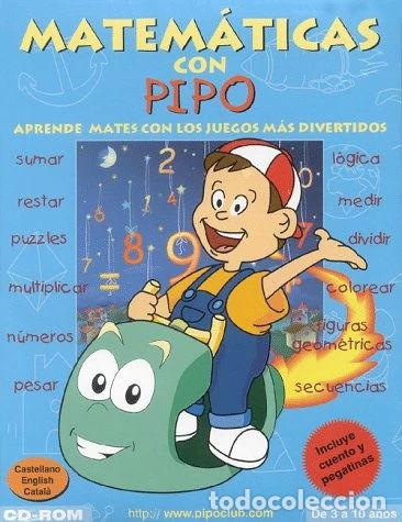 Videojuegos y consolas: Matem&aacute;ticas con Pipo- 9788492090235 - Foto 1