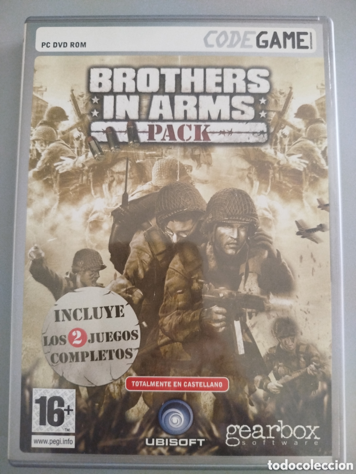 Videojuegos y consolas: BROTHERS IN ARMS. PACK PC DVD ROM - Foto 1