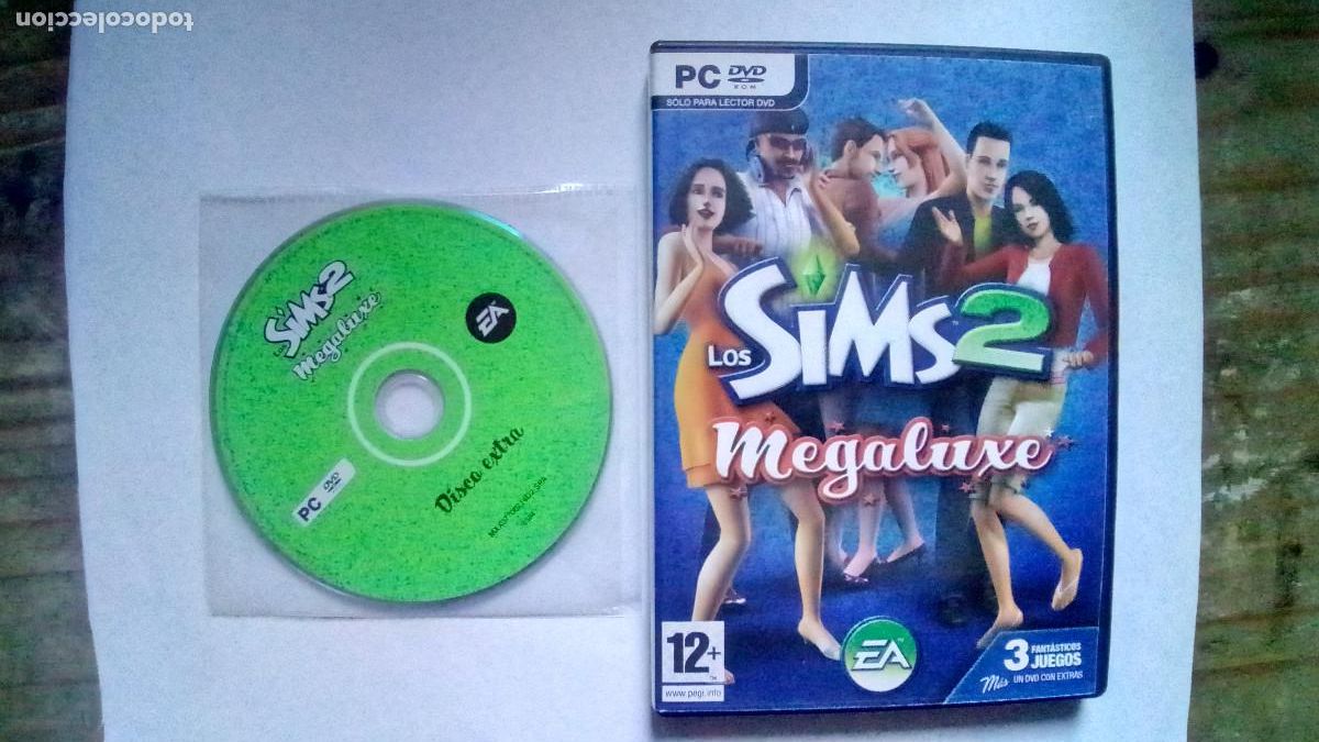 Videojuegos y consolas: Juego PC. Los Sims 2. Megaluxe - Foto 1