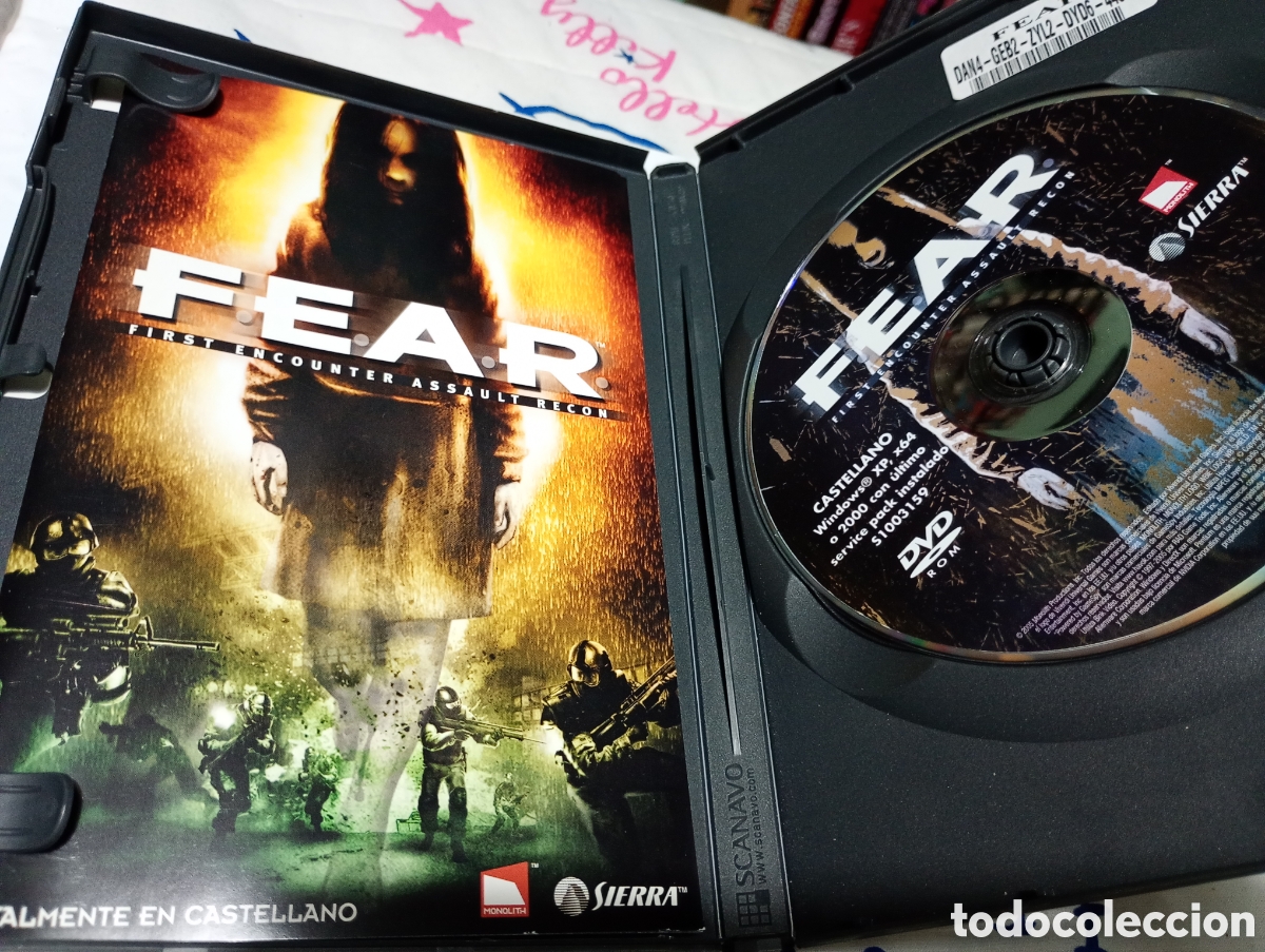 Videojuegos y consolas: Fear PC DVD ROM como nuevo - Foto 2