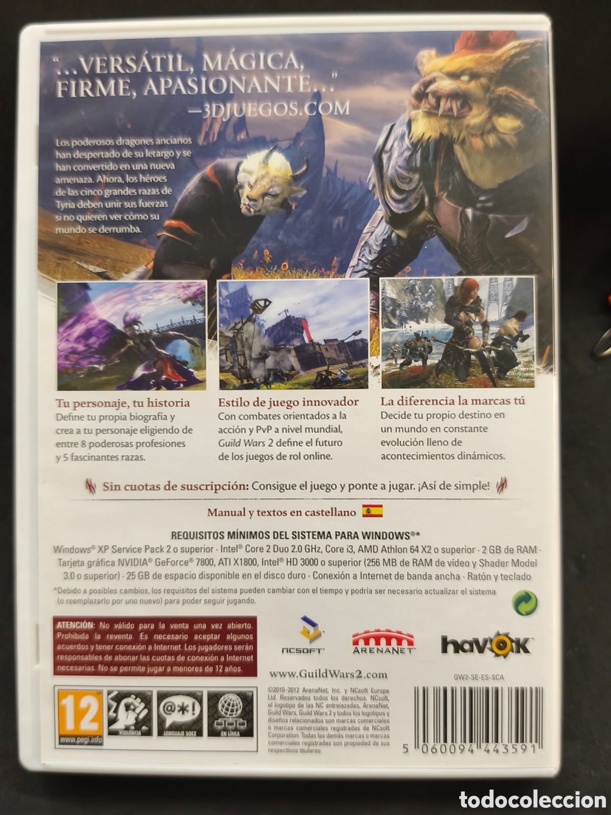 Videojuegos y consolas: Juego Pc guildwars 2, espa&ntilde;ol - Foto 2