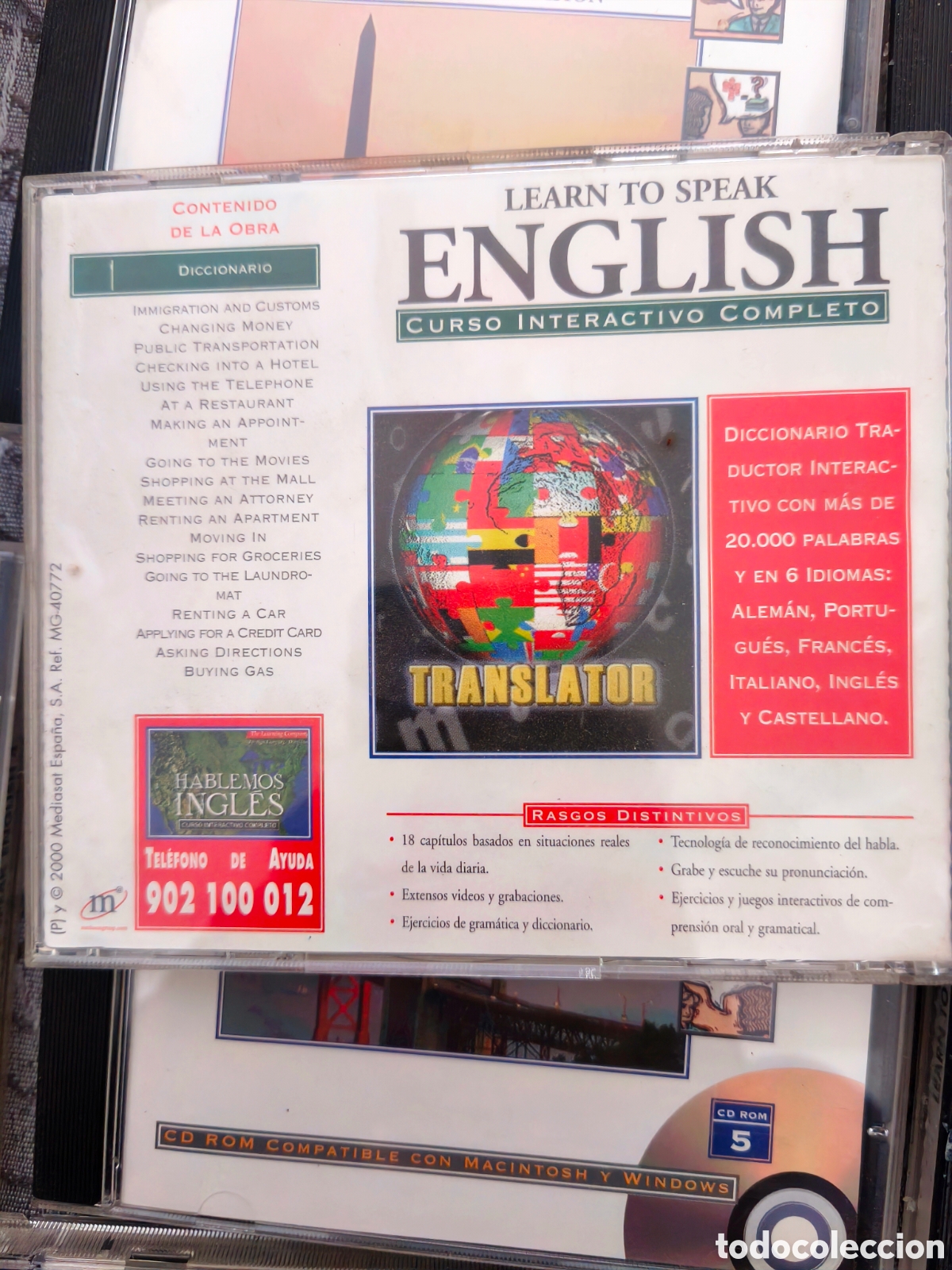 Videojuegos y consolas: Curso de Ingl&eacute;s Multimedia - 7 CDs - Foto 6