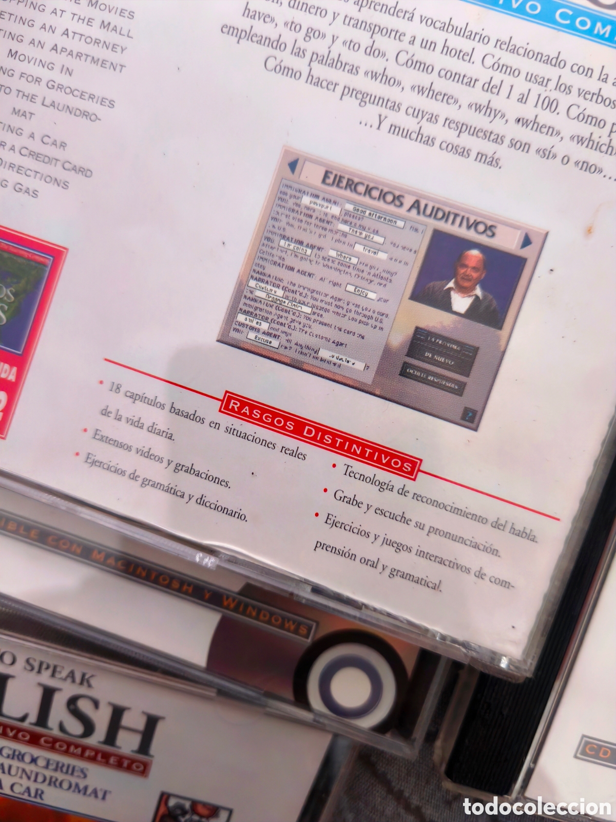 Videojuegos y consolas: Curso de Ingl&eacute;s Multimedia - 7 CDs - Foto 7
