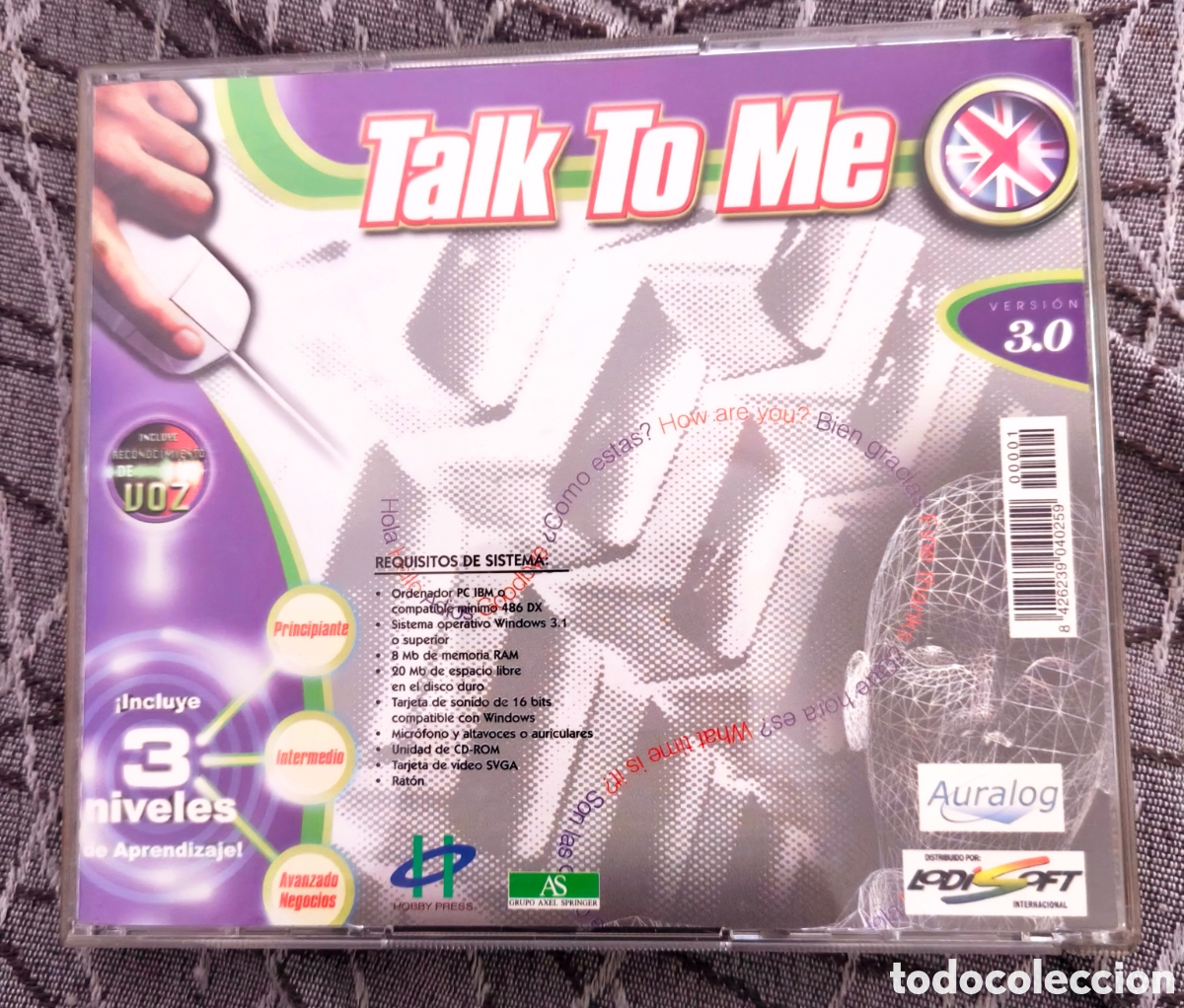 Videojuegos y consolas: Lote Programas Ingl&eacute;s PC: Power Translator y Talk - Foto 6