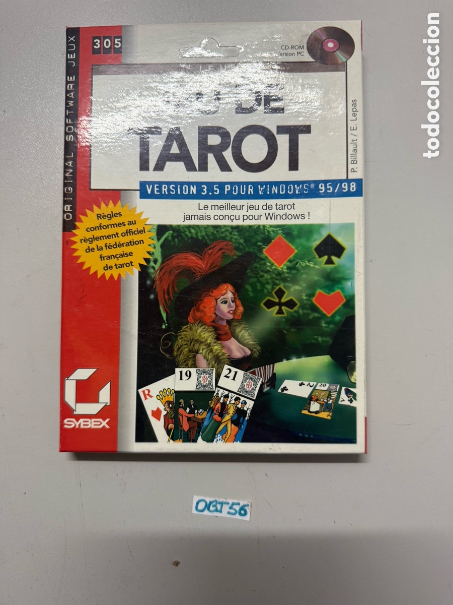 Videojuegos y consolas: un CD-ROM de software para PC llamado Tarot Versi&oacute;n 3.5 para Windows 95/98 - Foto 1