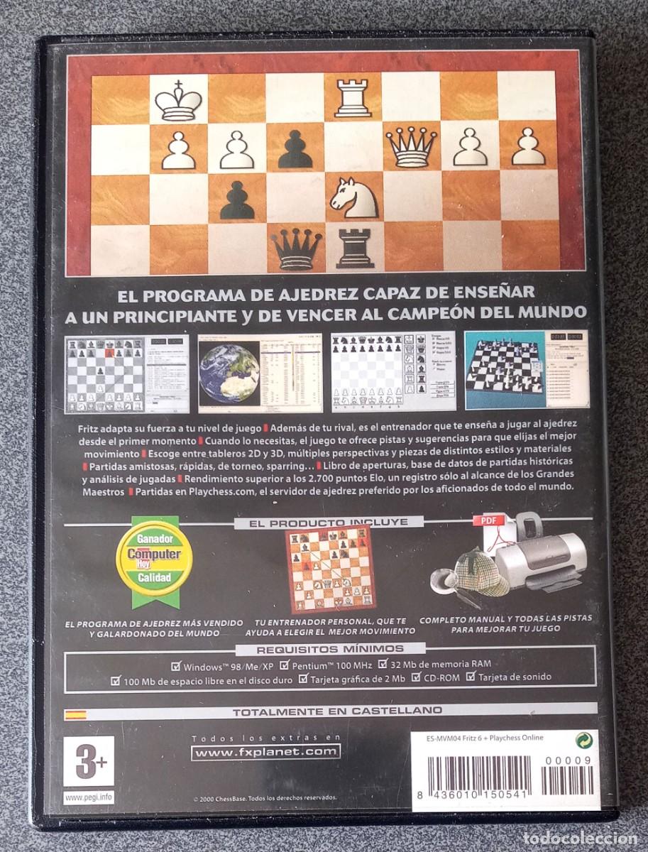 Videojuegos y consolas: Juego Pc Ajedrez Fritz 6 - Foto 4