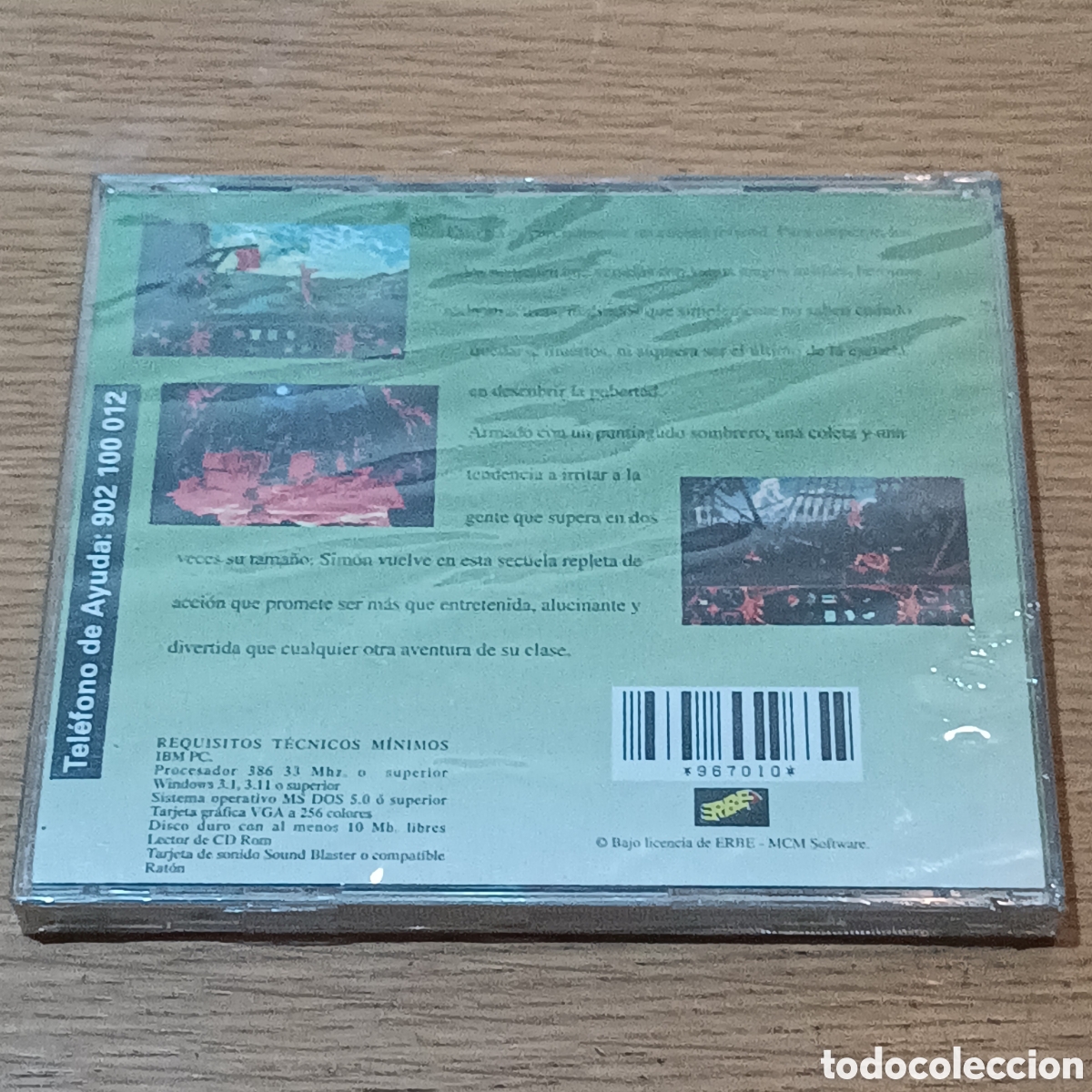 Videojuegos y consolas: Simon I The Sorcerer CD Juego Pc - Foto 2