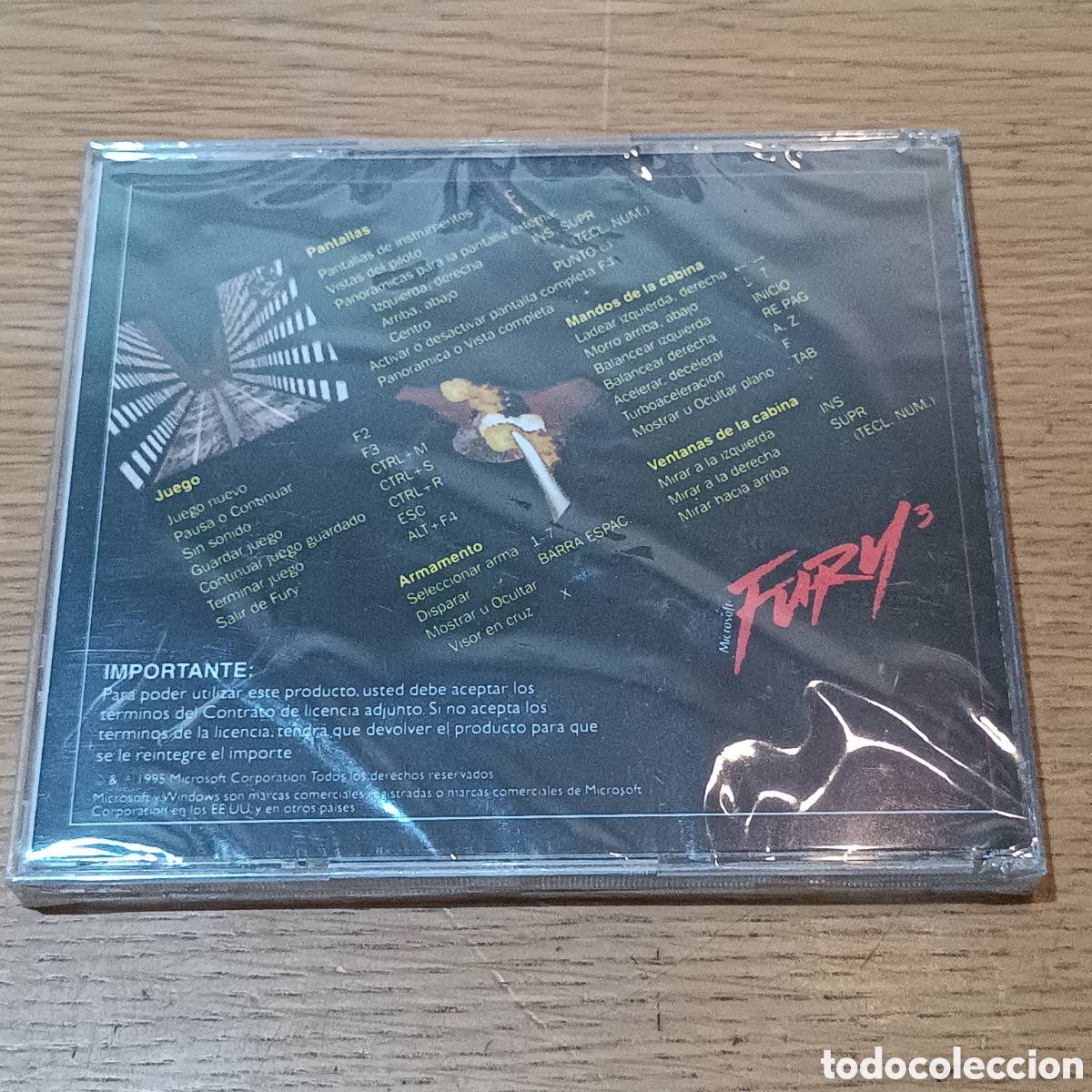 Videojuegos y consolas: Fury 3 CD Juego PC NUEVO - Foto 2