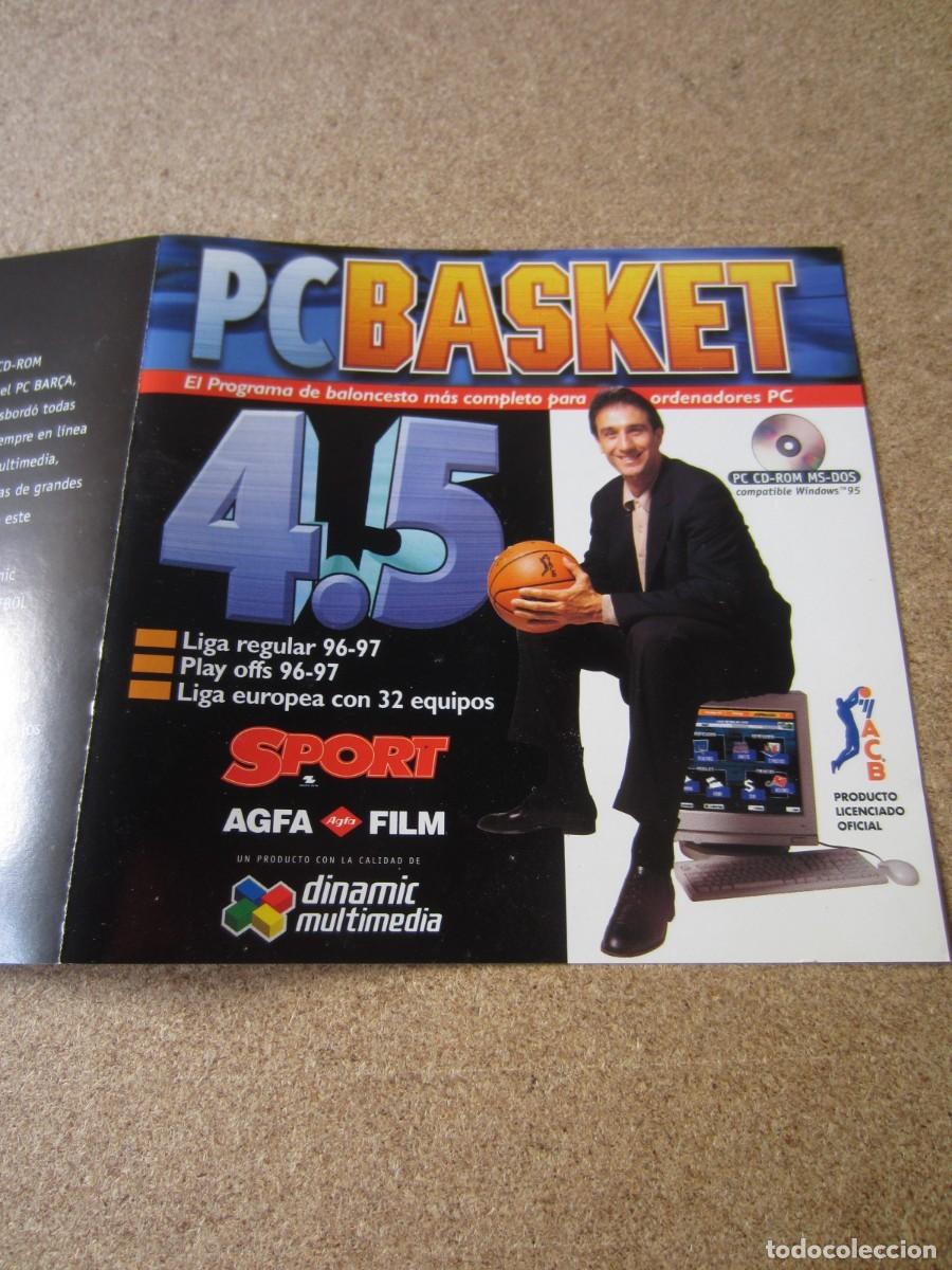 Videojuegos y consolas: PC Basket 4.5 (Dinamic Multimedia) (PC CD-ROM) - Foto 3