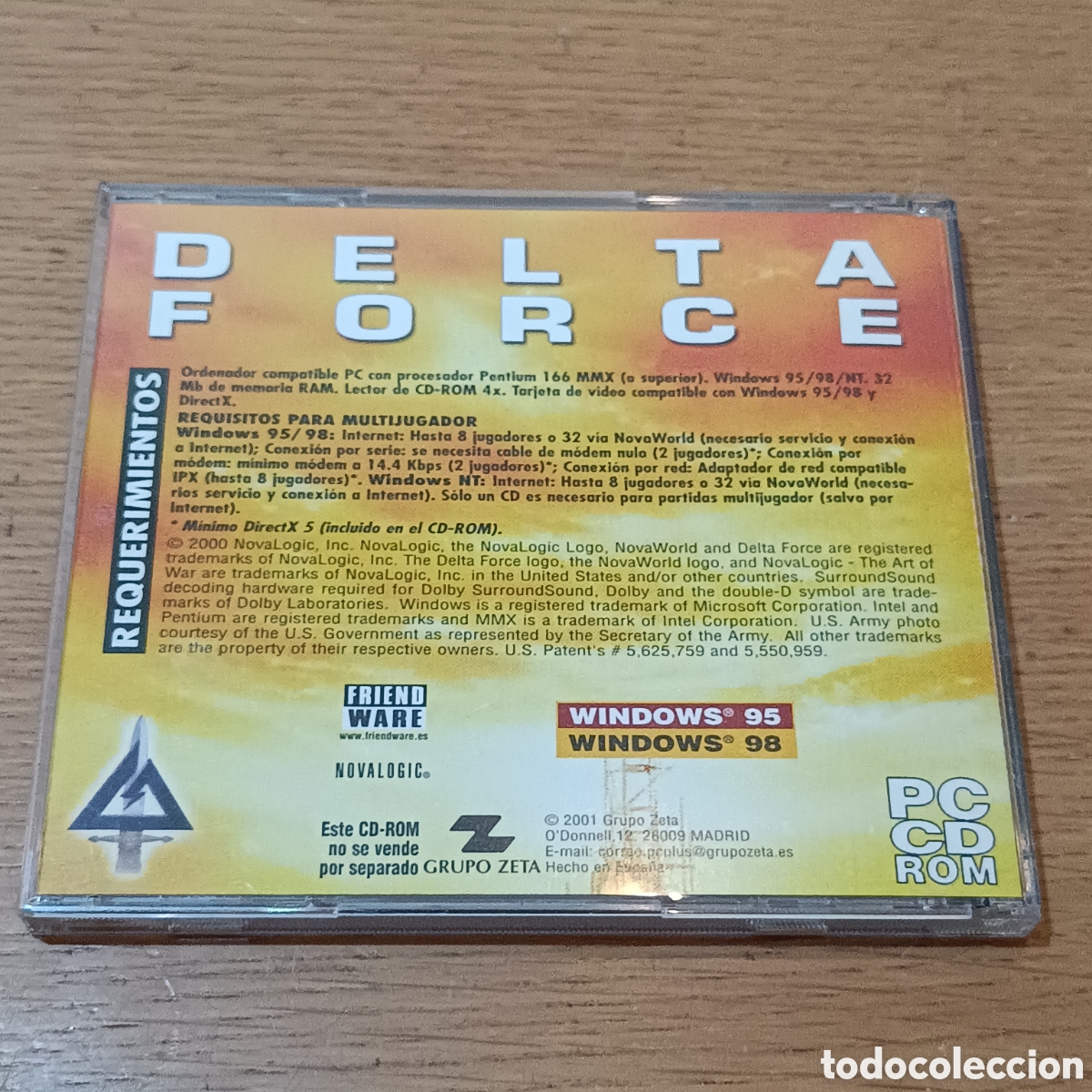 Videojuegos y consolas: Delta Force CD Juego PC en Castellano - Foto 2