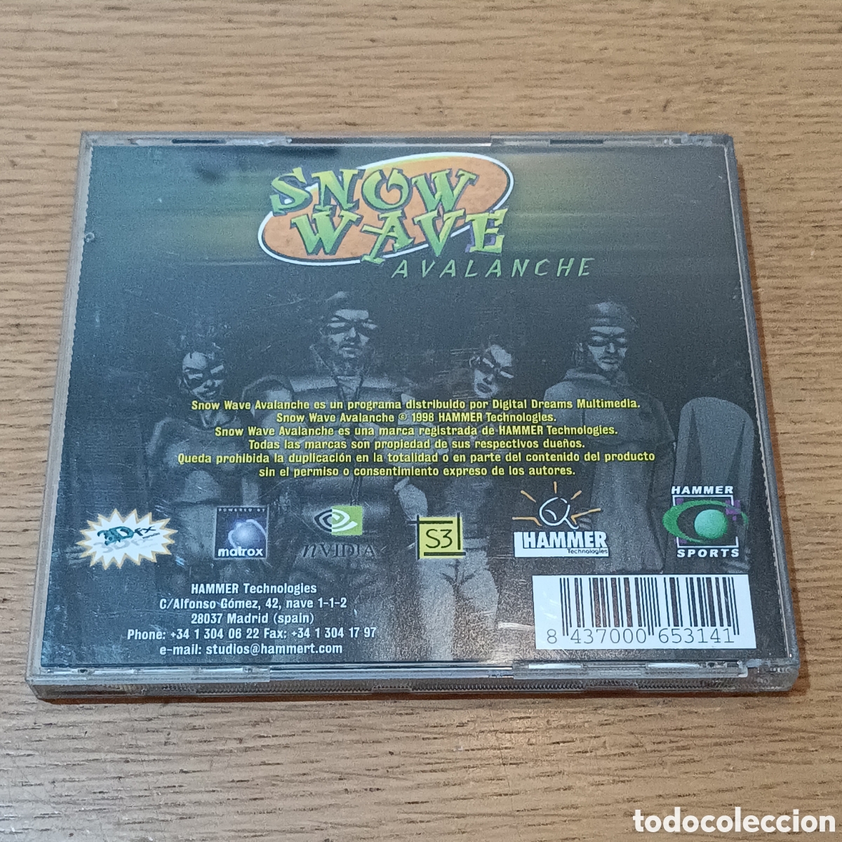 Videojuegos y consolas: Snow Wave Avalanche CD Juego PC en Castellano - Foto 2