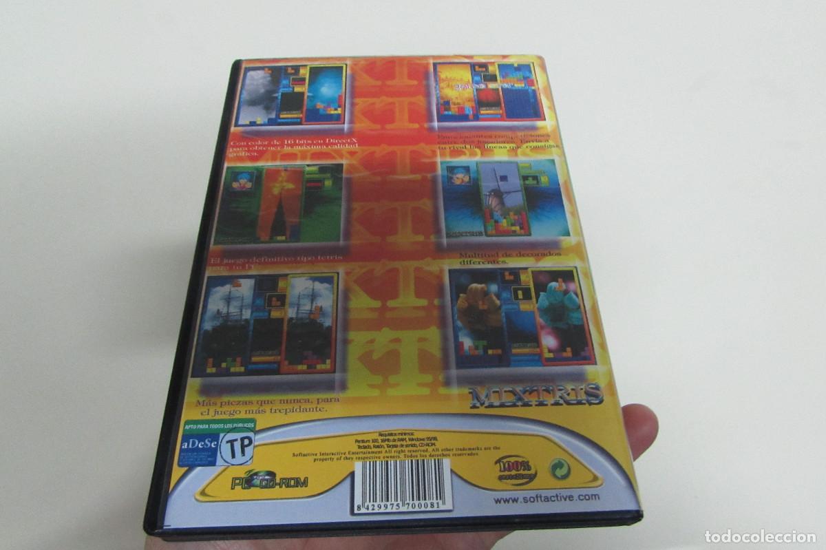 Videojuegos y consolas: Juego PC CD-Rom Mixtris (Softactive, 2000). - Foto 2