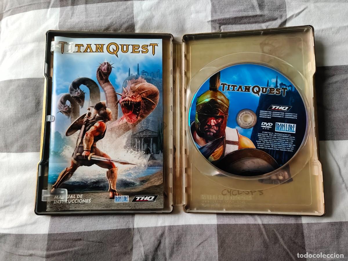 Videojuegos y consolas: TITAN QUEST PC - STEELBOOK EDICION - COMPLETO - Foto 1