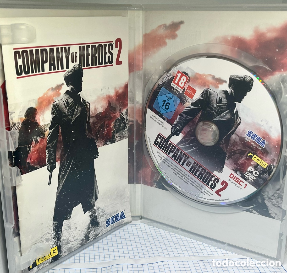 Videojuegos y consolas: COMPANY-H&Eacute;ROES 2 , JUEGO DE PC COMO NUEVO - Foto 3