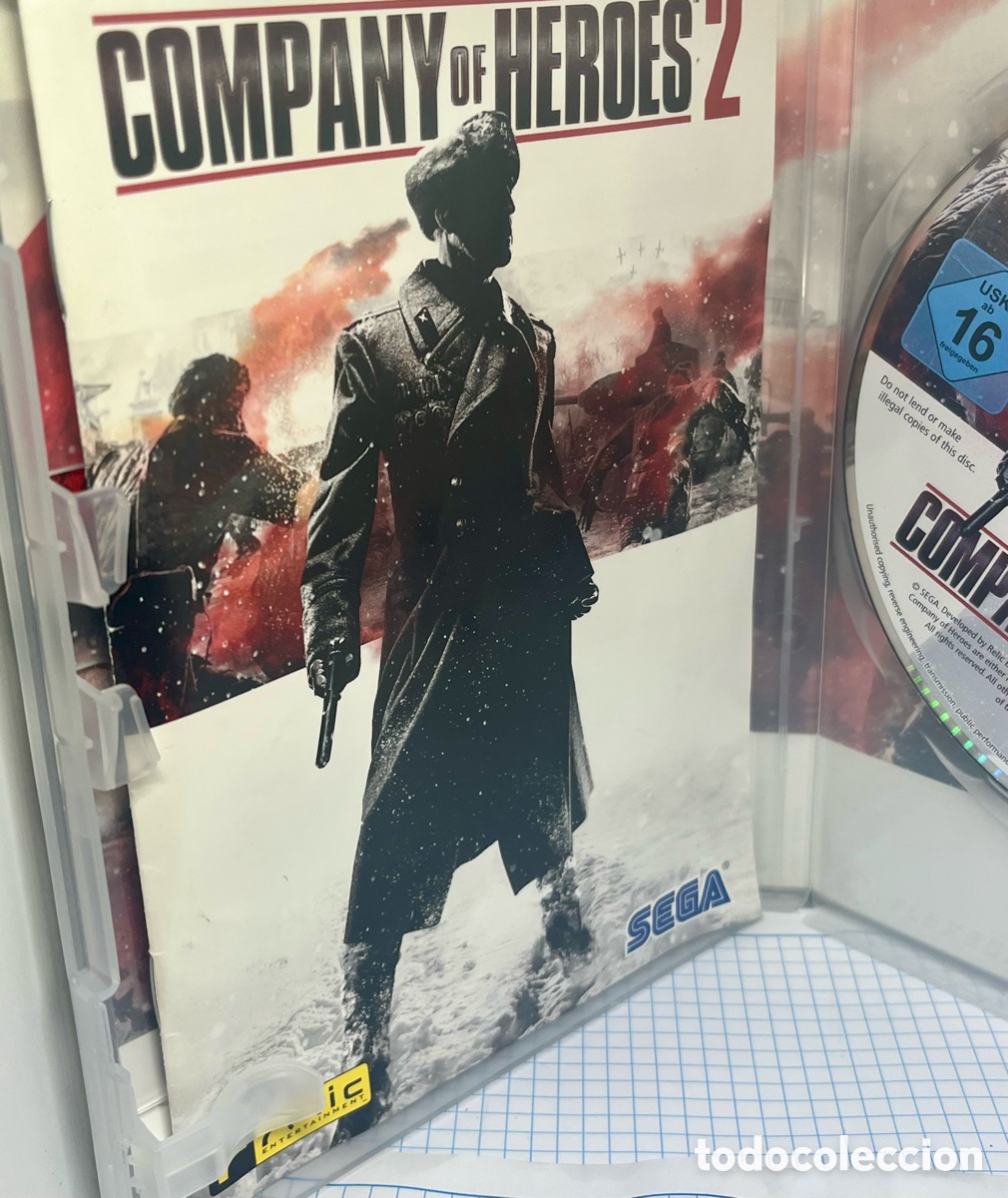 Videojuegos y consolas: COMPANY-H&Eacute;ROES 2 , JUEGO DE PC COMO NUEVO - Foto 5