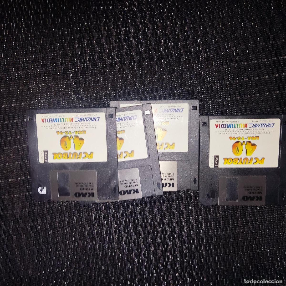 Videojuegos y consolas: Diskettes Pc futbol 4.0 - Foto 1