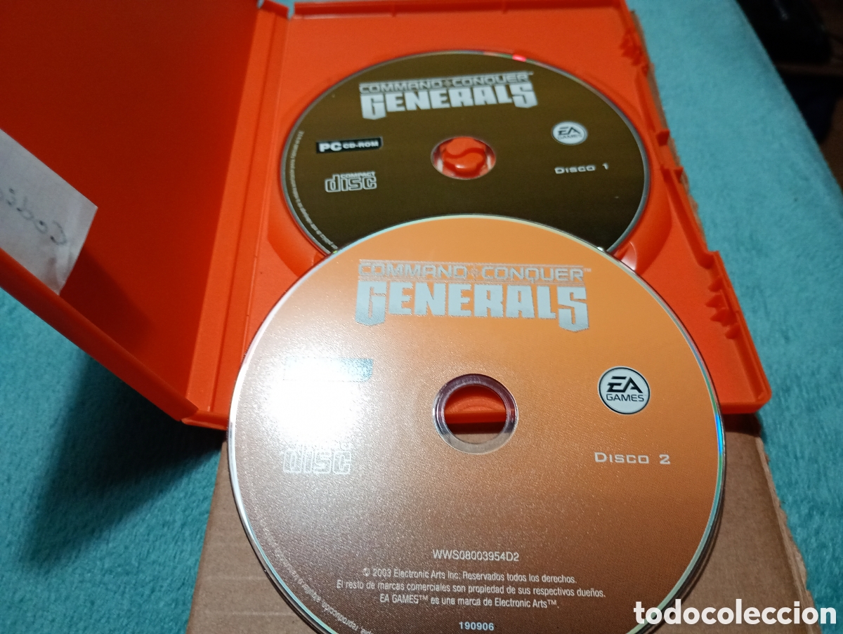 Videojuegos y consolas: Command conquer generals PC CD ROM - Foto 2