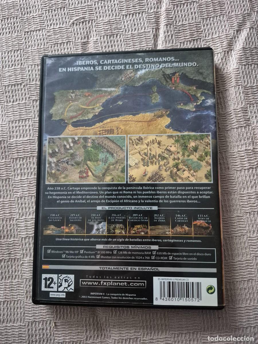 Videojuegos y consolas: Imperium 2, la conquista del Hispania Videojuego PC CD ROM - Foto 2