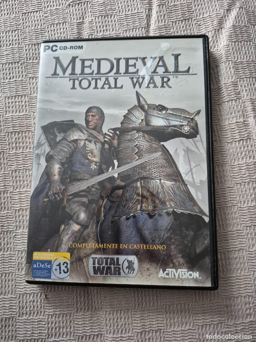 Videojuegos y consolas: Medieval Total War Videojuego 2 discos PC CD ROM - Foto 1