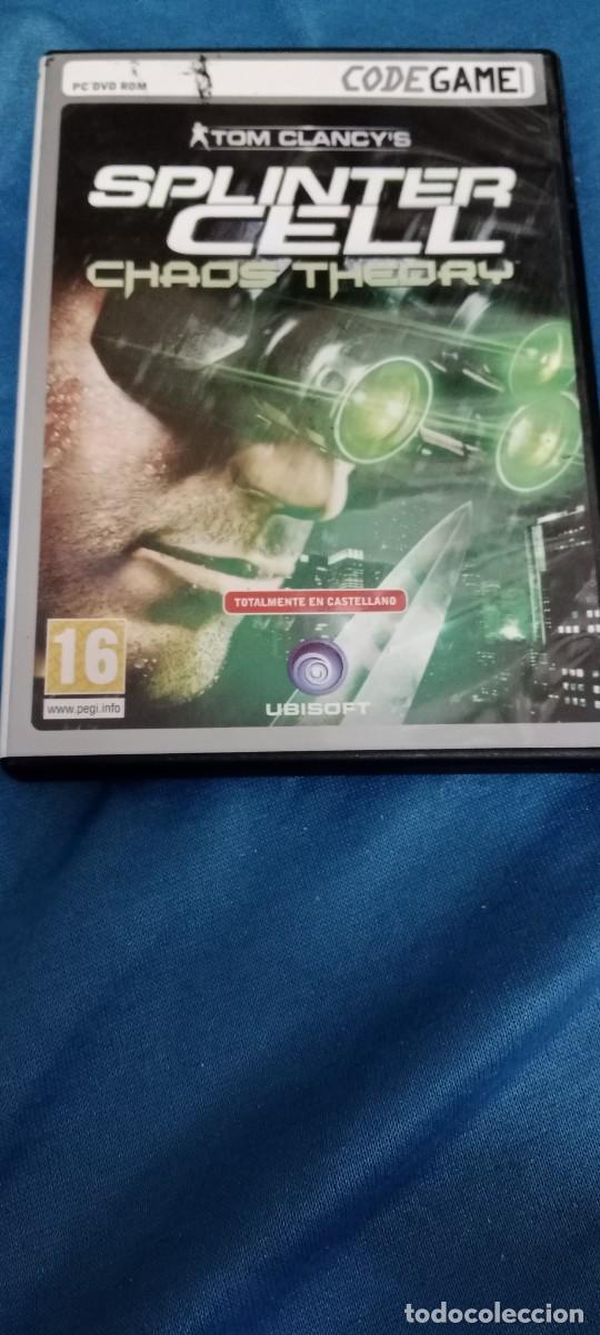 Videojuegos y consolas: TOM CLANCYS SPLINTER CELL CHAOS THEORY TOP-06 - Foto 1