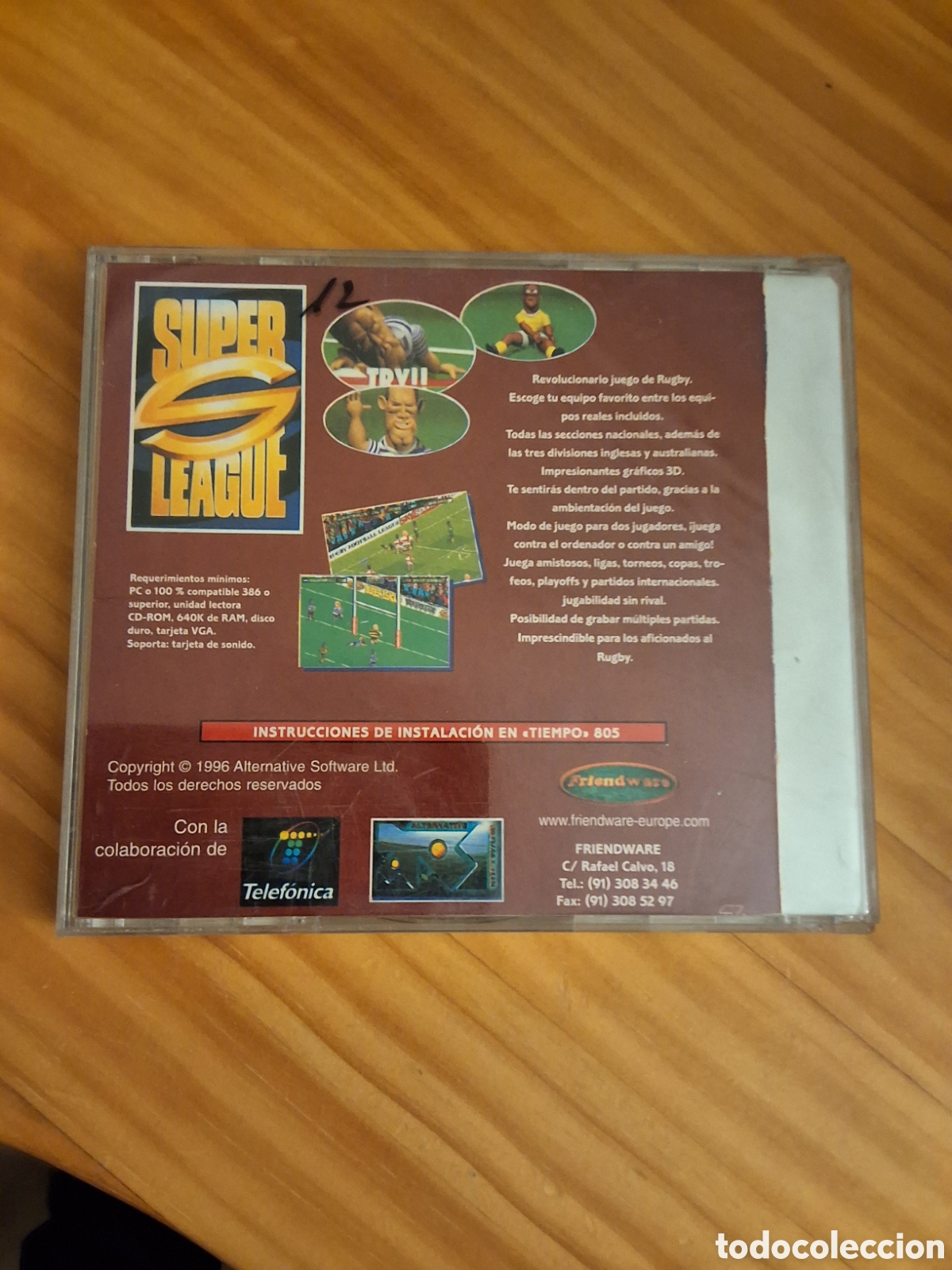 Videojuegos y consolas: Super league juego PC incluye cd - Foto 2