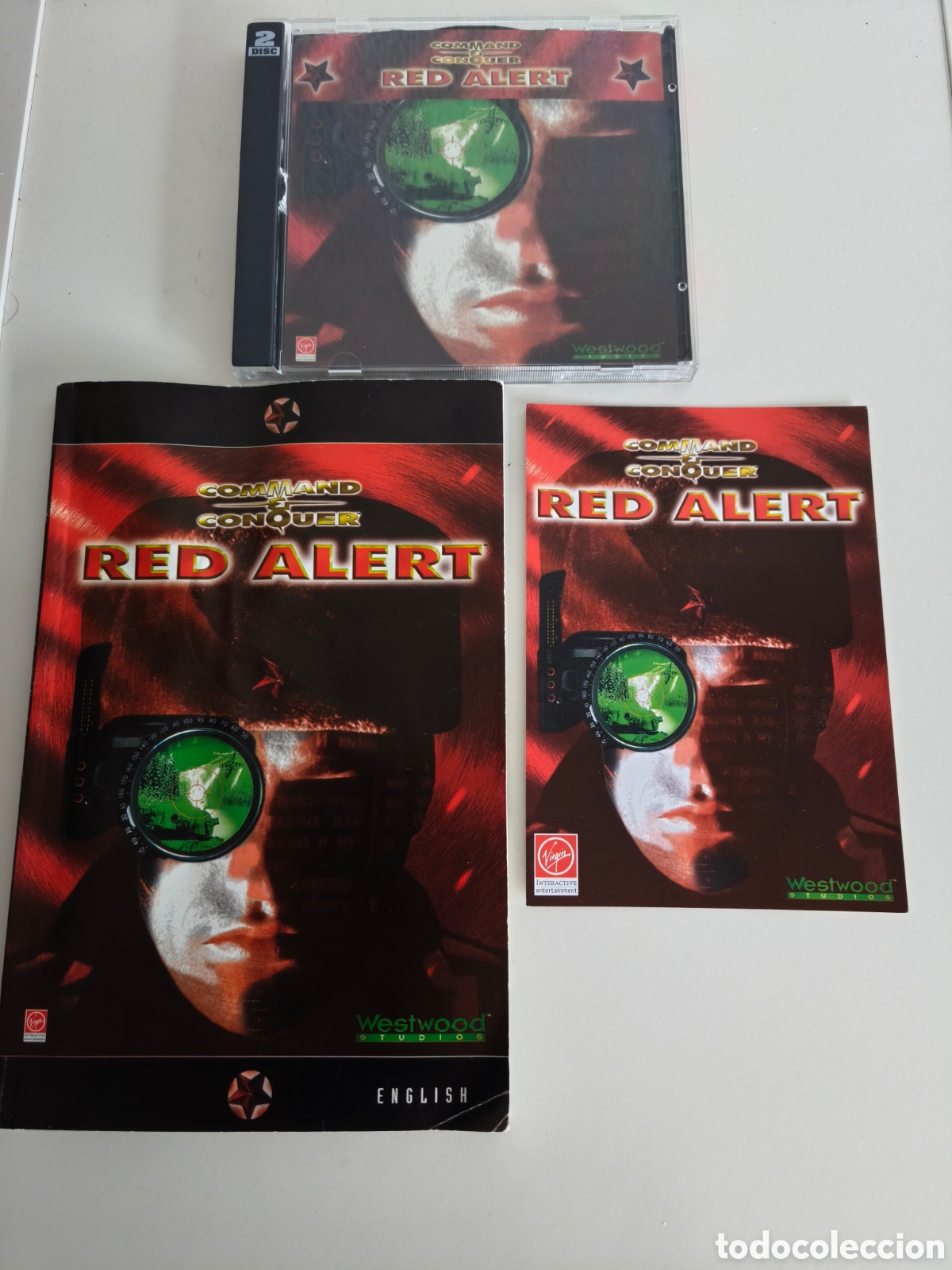 Videojuegos y consolas: COMMAND & CONQUER RED ALERT PC COMPLETO - Foto 2