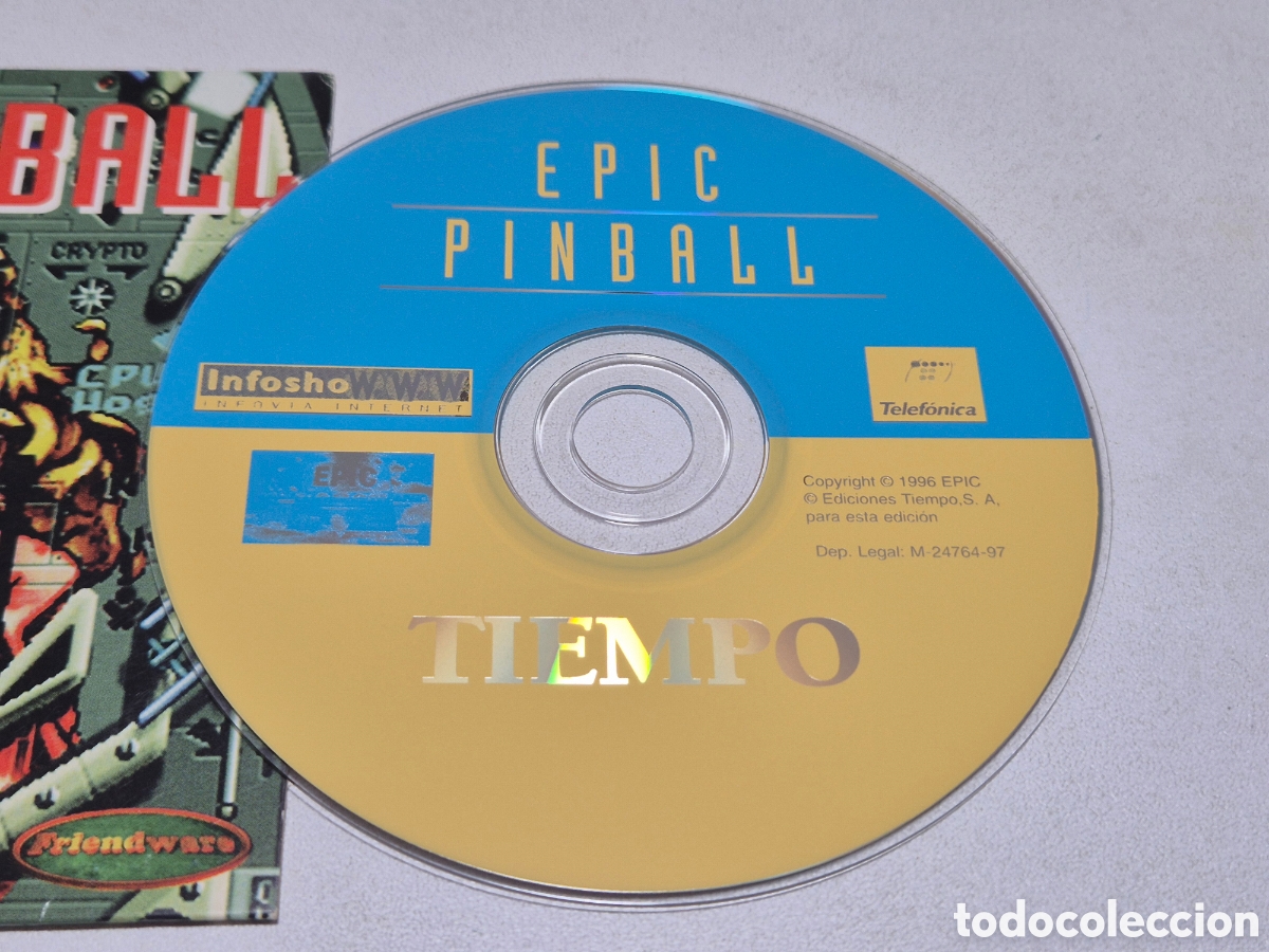 Videojuegos y consolas: Epic Pinball . Ordenador Pc - Foto 3