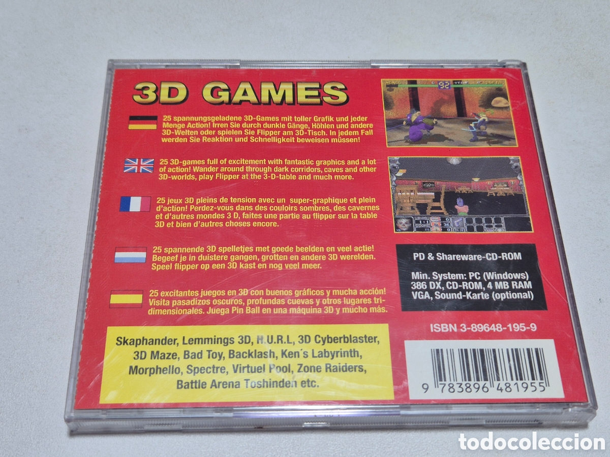 Videojuegos y consolas: Maxirom 3d Games . Ordenador pc - Foto 2