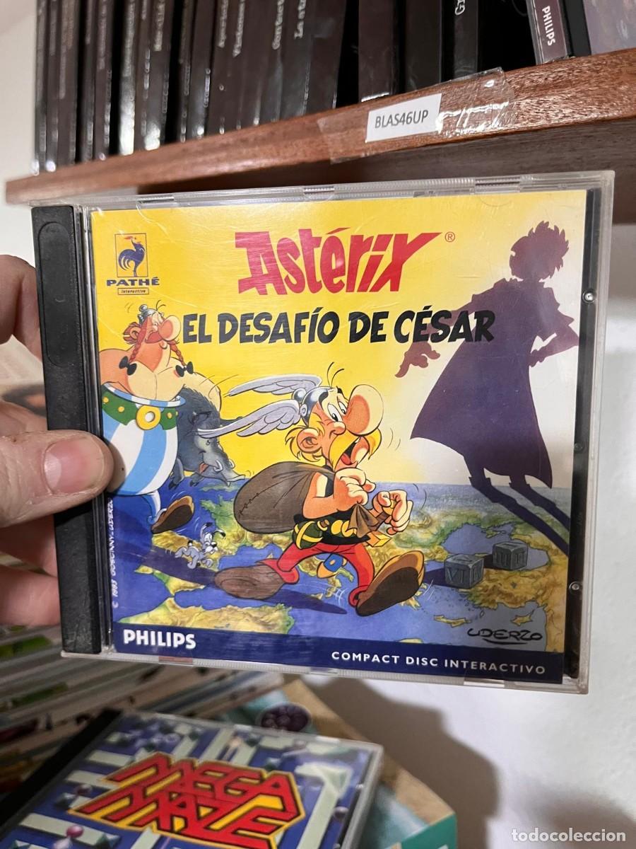 Videojuegos y consolas: BLAS46UP JUEGO PC CD ASTERIX EL DESAFIO DEL CESAR, PHILIPS - Foto 1