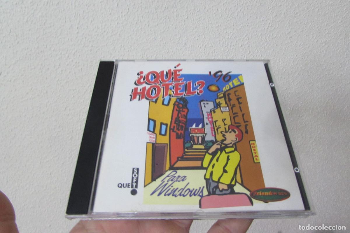 Videojuegos y consolas: QUE HOTEL? 96 pc cd-rom - Foto 1