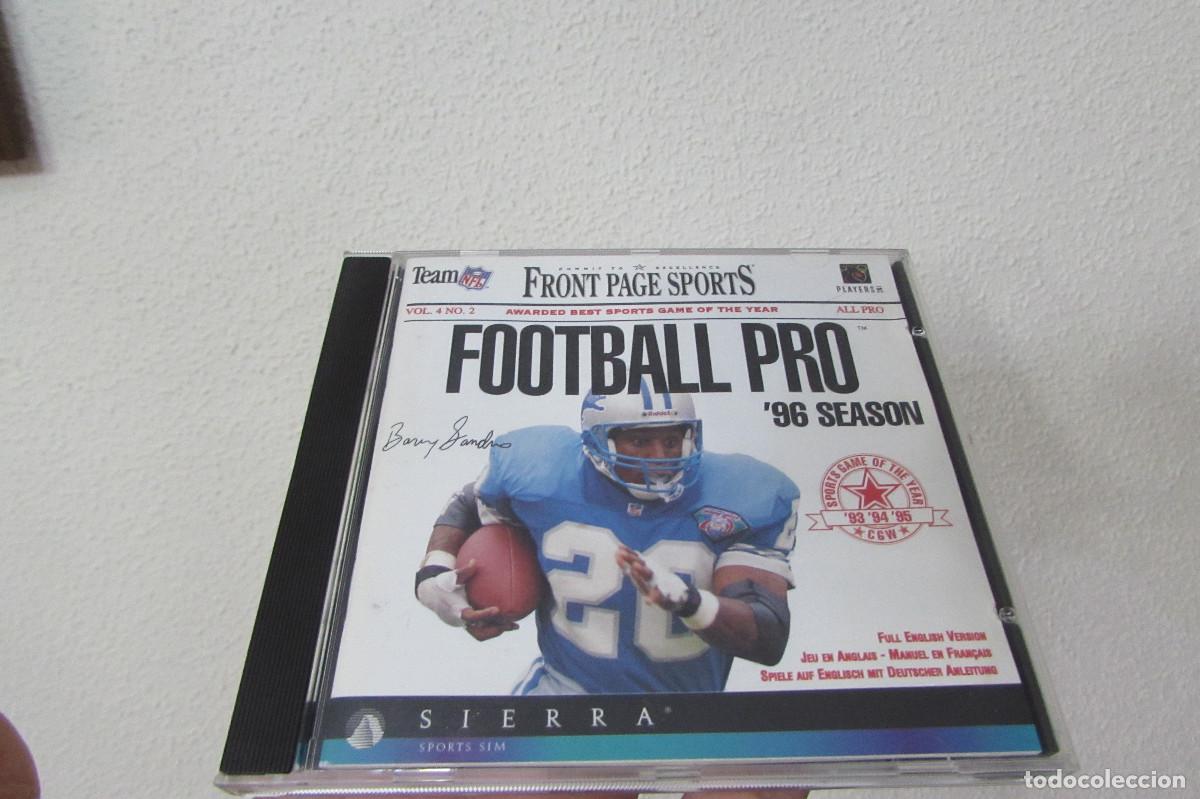 Videojuegos y consolas: Football Pro 96 (PC, 1995) - Foto 1