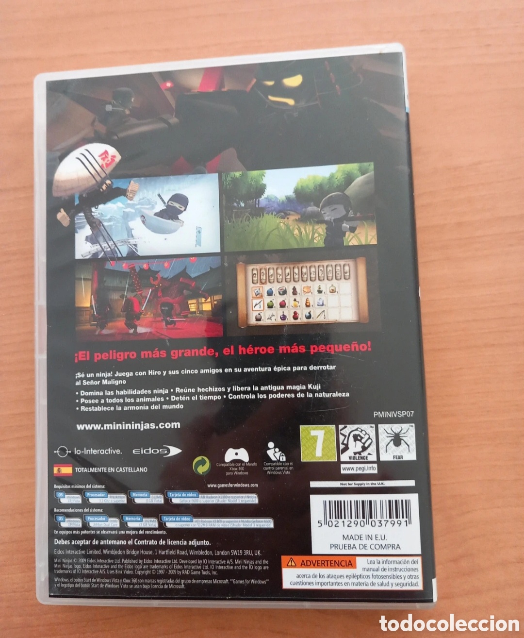 Videojuegos y consolas: Mini ninjas. Juego PC - Foto 3