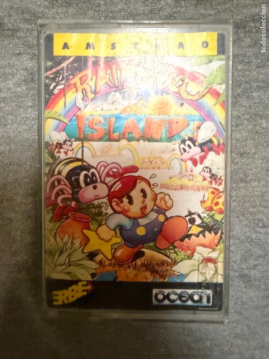 Videojuegos y consolas: Videojuego en caset ( RAINBOW ISLAND - Foto 1