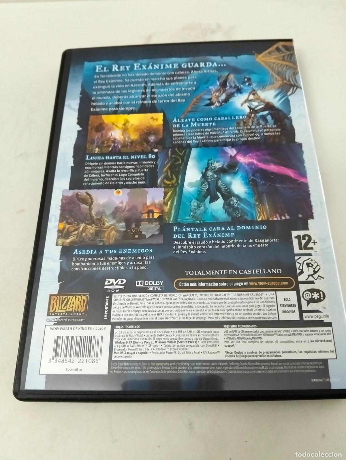 Videojuegos y consolas: VIDEOJUEGO EXPANSION WORLD WARCRAFT - Foto 7