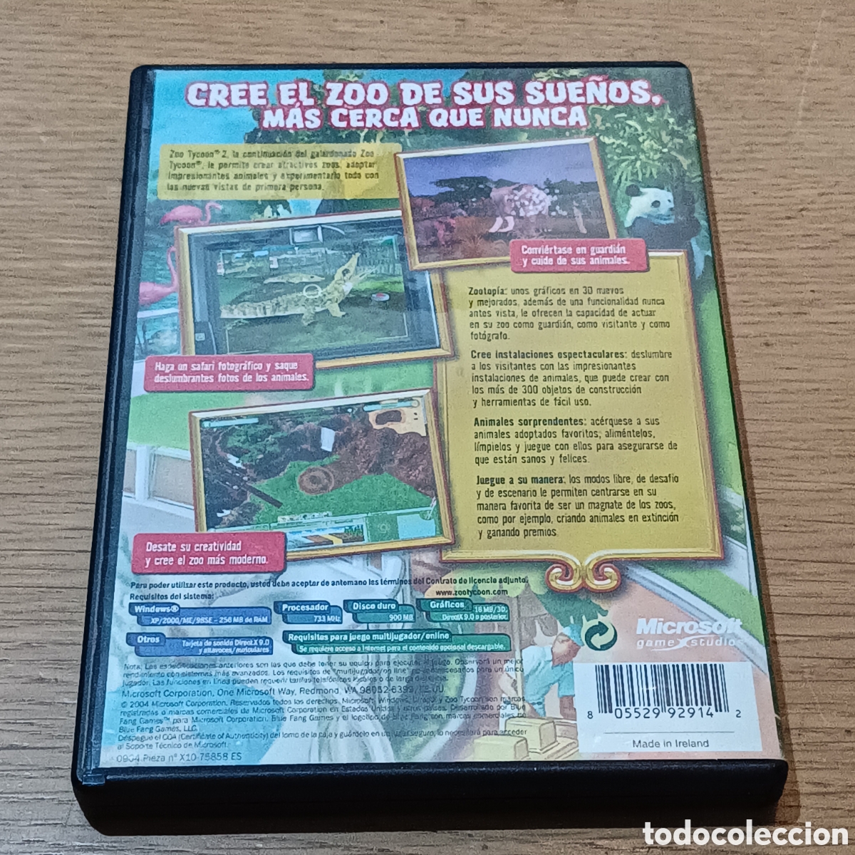 Videojuegos y consolas: Zoo Tycoon 2 Juego PC En Castellano ((CD-ROM) - Foto 2