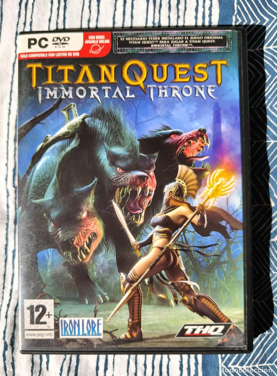 Videojuegos y consolas: Titan Quest Immortal Throne - Pc - Completo - Foto 1