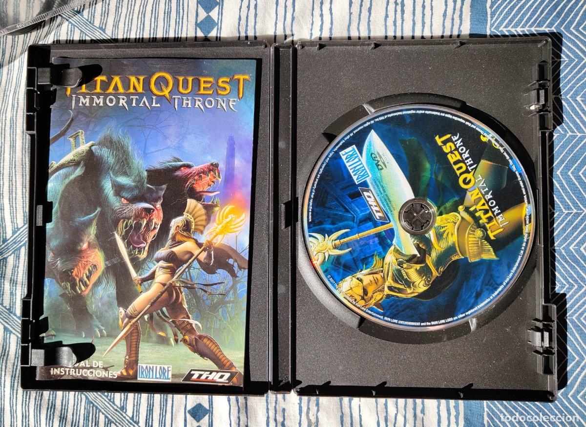 Videojuegos y consolas: Titan Quest Immortal Throne - Pc - Completo - Foto 3