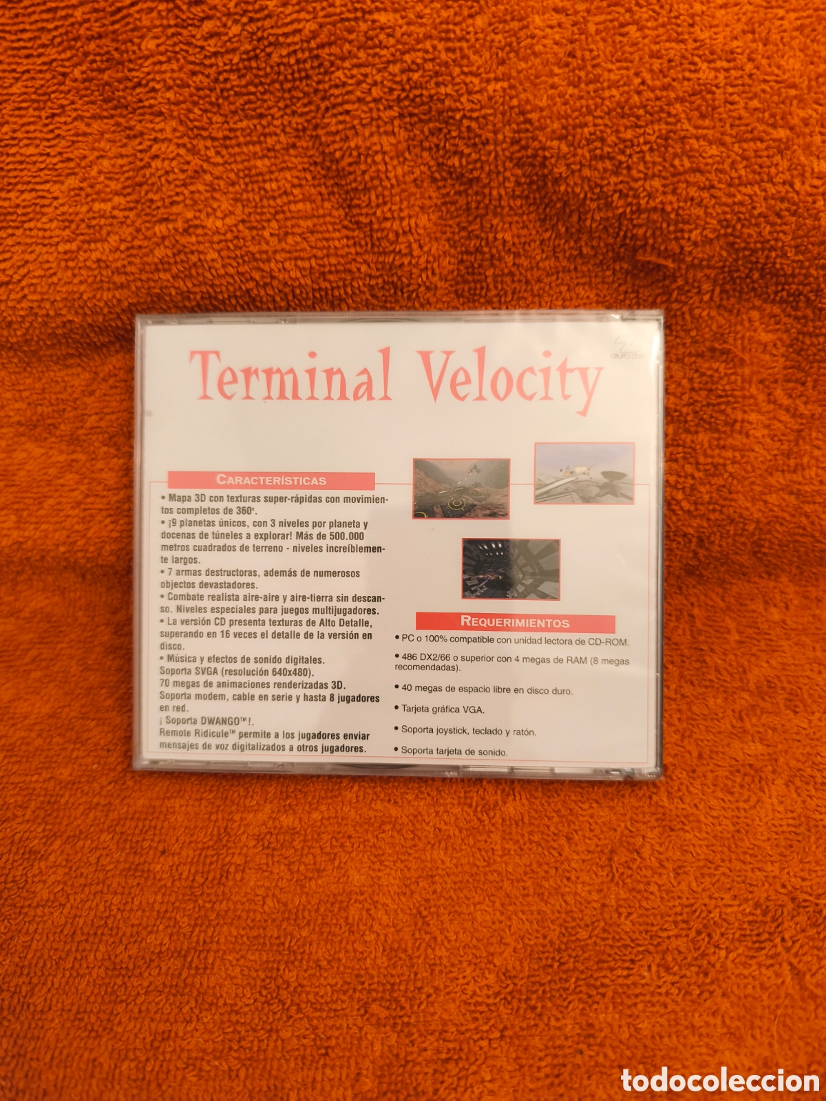 Videojuegos y consolas: Nuevo. Precintado. Terminal Velocity - Foto 2